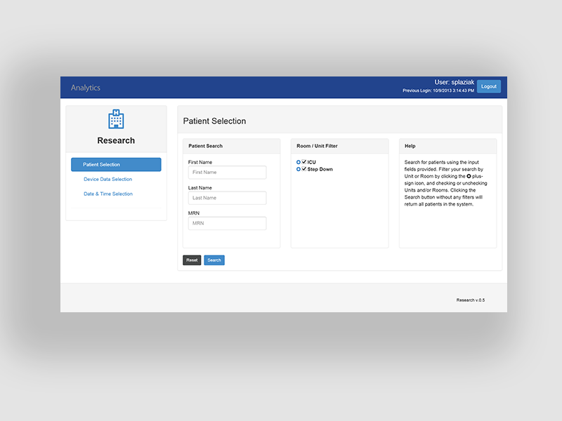Central monitoring station overview